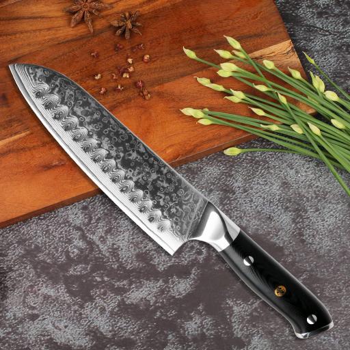 Carbonroq Onyx Santoku
