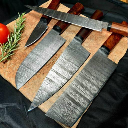Carbonroq Kuro Bara 5 Piece Authentic Japanese Knife Set