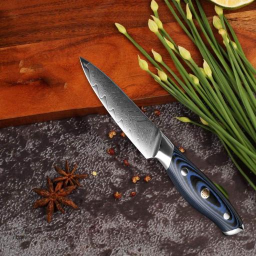 Carbonroq Blue Pairing Knife