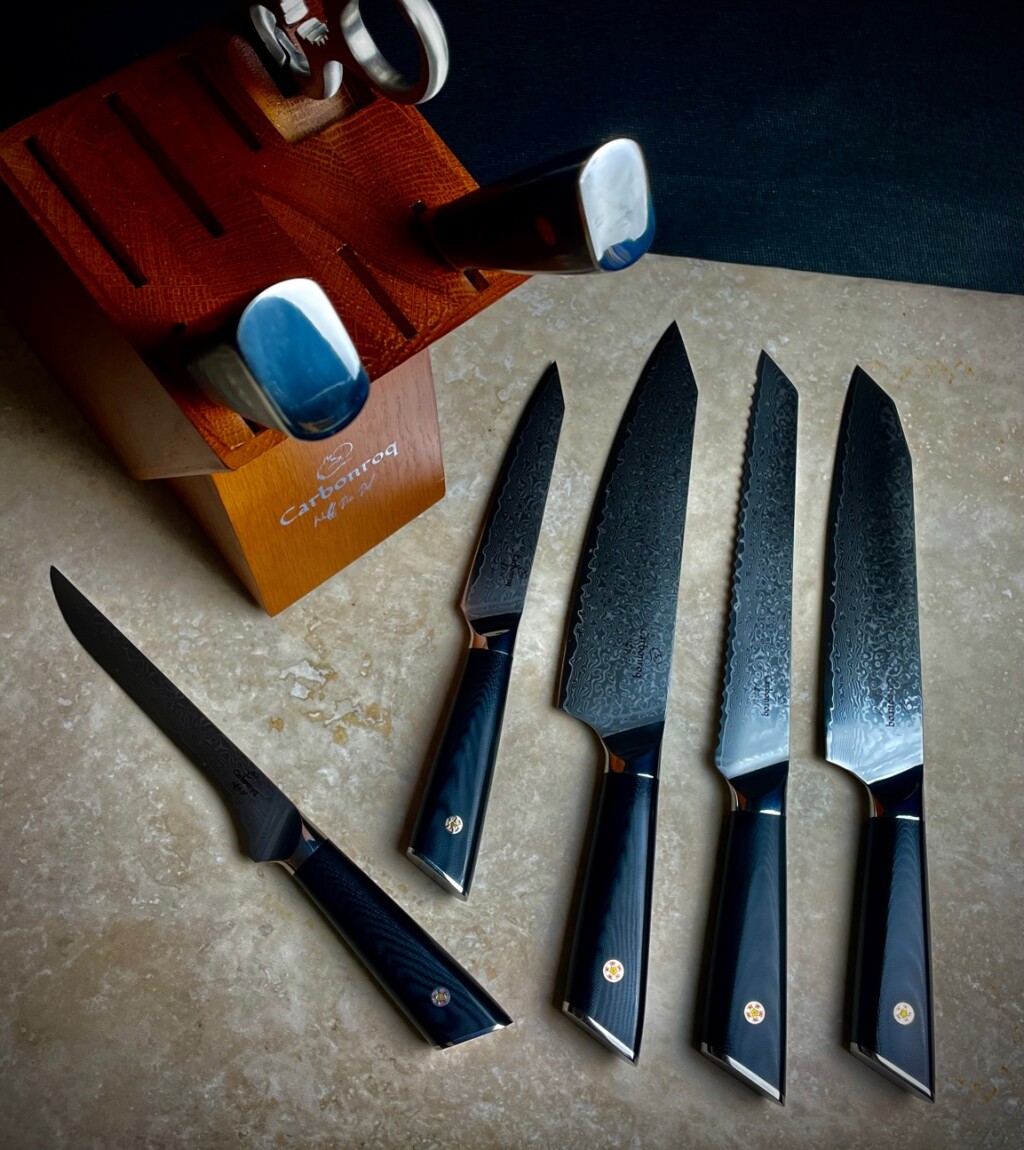 Carbonroq Executive Japanese Knife Set